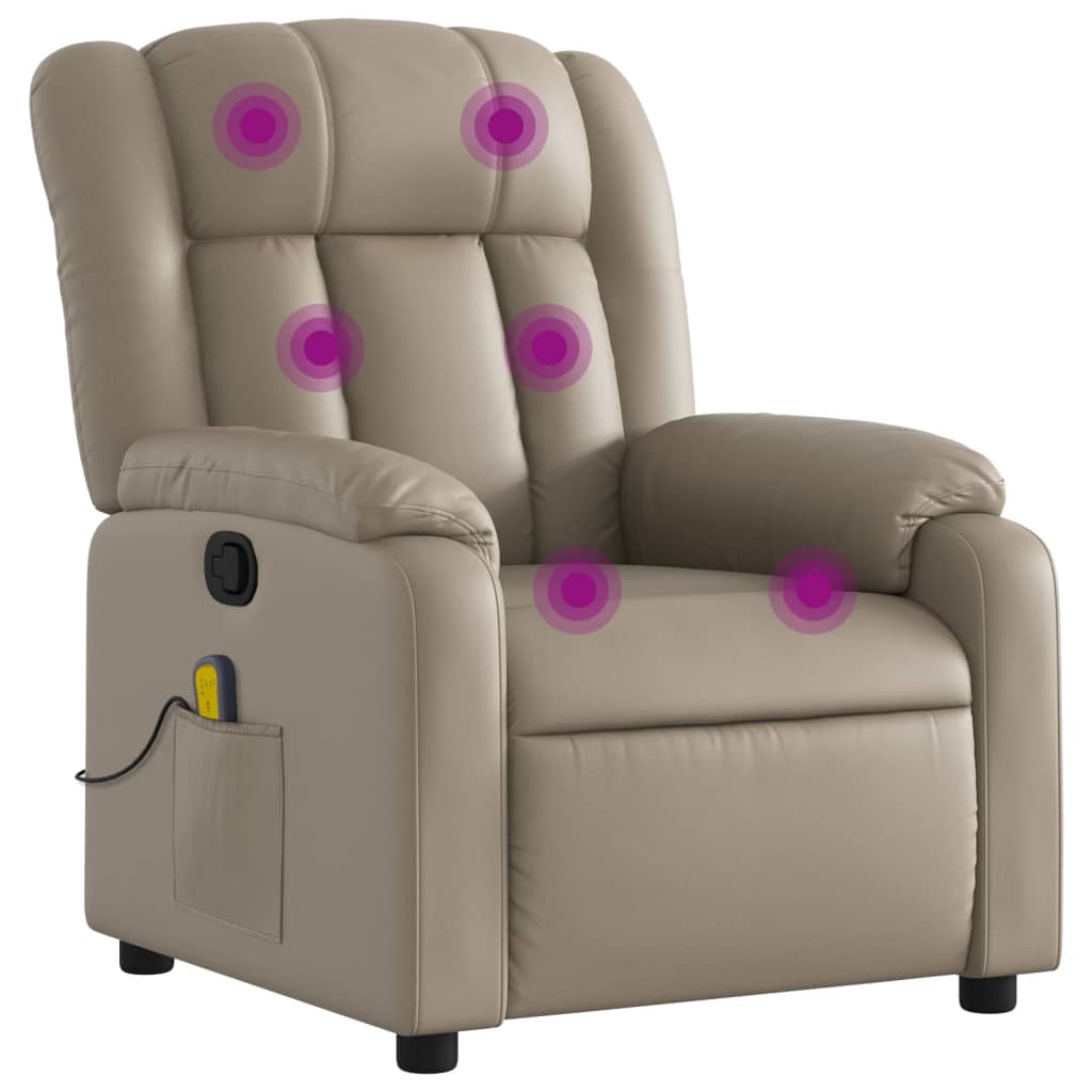Massagefauteuil – Massagestoel – Relaxstoel – Fauteuil – Elektrische Stoel – Handmatig Verstelbaar – Kunstleer Bekleding