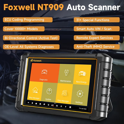 OBD2 Scanner – Autodiagnose Tool – Foutcode Lezer – Diagnose Scanner – Auto Scanner – Bi-directioneel Testen – USB Aansluiting Zonder Batterij