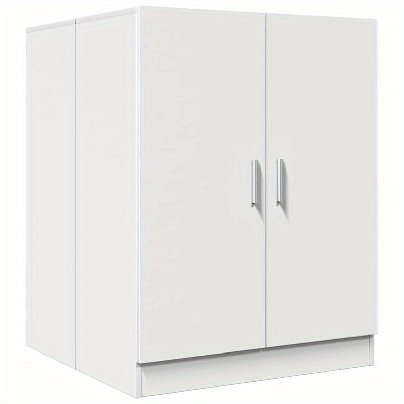 Wasmachinekast – Opbergkast – Wasmachineombouw – Wasmachine Meubel – Wasruimte Organizer – Compact En Ruimtebesparend – Hoogwaardig Waterafstotend Materiaal