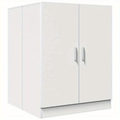 Wasmachinekast – Opbergkast – Wasmachineombouw – Wasmachine Meubel – Wasruimte Organizer – Compact En Ruimtebesparend – Hoogwaardig Waterafstotend Materiaal