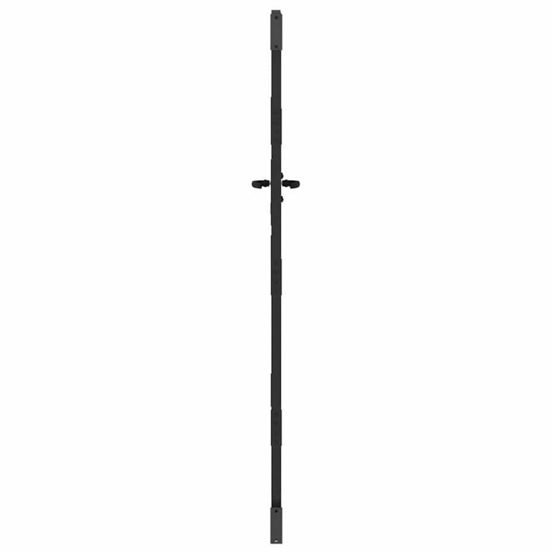 Poort – Tuinpoort – Schuttingdeur – Tuinschutting – Hekwerk – Metaal – Cortenstaal Vierkant – 85x100 cm – Duurzaam – Weerbestendig