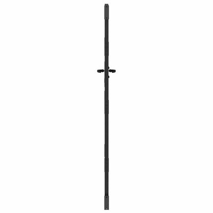 Poort – Tuinpoort – Schuttingdeur – Tuinschutting – Hekwerk – Metaal – Cortenstaal Vierkant – 85x100 cm – Duurzaam – Weerbestendig