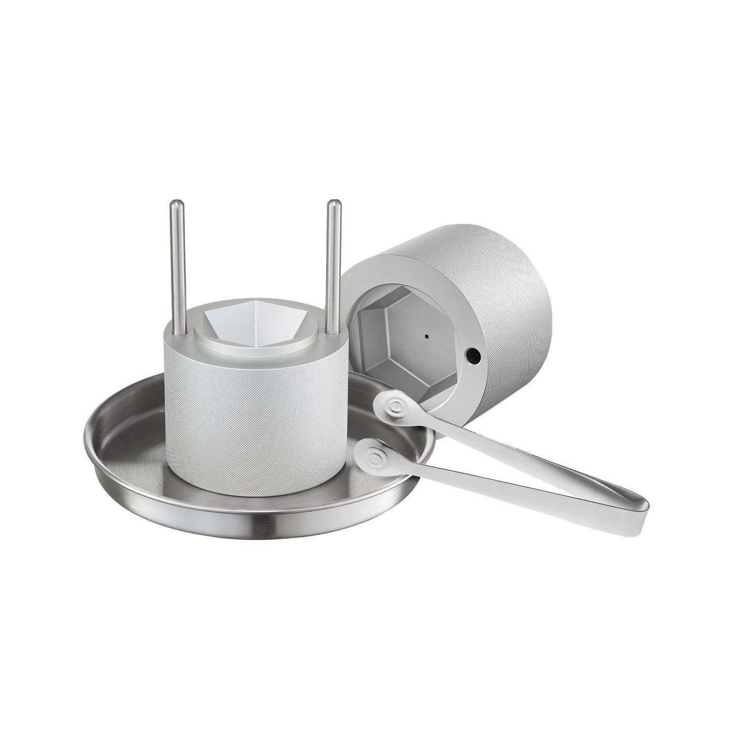 Ijsballenmaker – Ijsbalmaker – Ijsblokjesvorm – IJsdiamantpers – Ijspers – 6 cm Diamanten Vorm – Aluminium Luchtvaartkwaliteit
