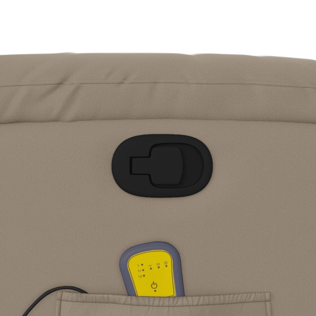Massagefauteuil – Massagestoel – Relaxstoel – Fauteuil – Elektrische Stoel – Handmatig Verstelbaar – Kunstleer Bekleding