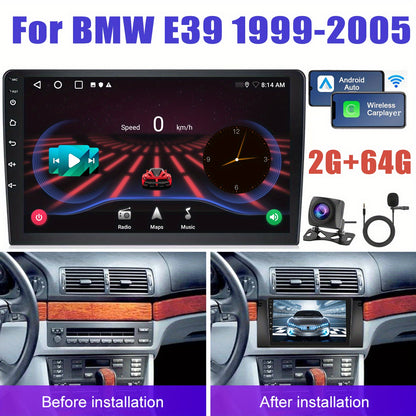 Autoradio – Auto Radio – 2 DIN Radio – Multimedia Speler – DAB+ Radio – 9 Inch Touchscreen – Android 13 Systeem – Draadloos CarPlay & Android Auto