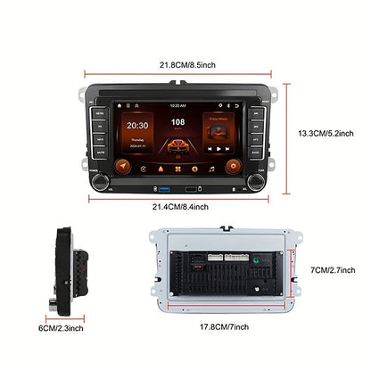 Android 13 Autoradio – Multimedia Systeem – Inbouw Radio – Auto Dashboard Speler – Car Navigation – 17,78 cm Touchscreen – Draadloze CarPlay & Android Auto