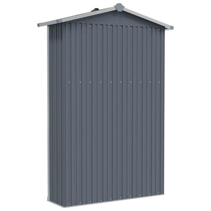 Tuinhuisje – Gereedschapsschuur – Tuinschuur – Tuinberging – Tuinkast – Gegalvaniseerd Staal – Compact 116x45x175 cm – Weerbestendig & Mobiel