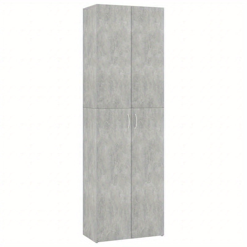 Ladekast Grijs – Opbergkast Bureau – Archiefkast – Kast Met Laden – Werkplek Organizer – 3 Laden En Planken – Robuust Metalen Frame