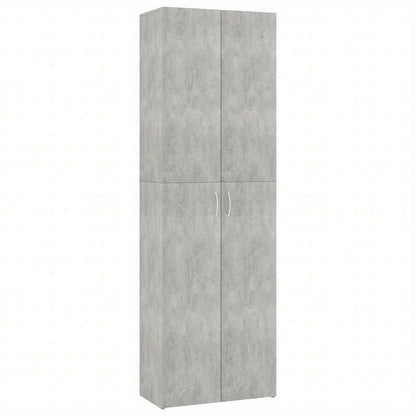 Ladekast Grijs – Opbergkast Bureau – Archiefkast – Kast Met Laden – Werkplek Organizer – 3 Laden En Planken – Robuust Metalen Frame