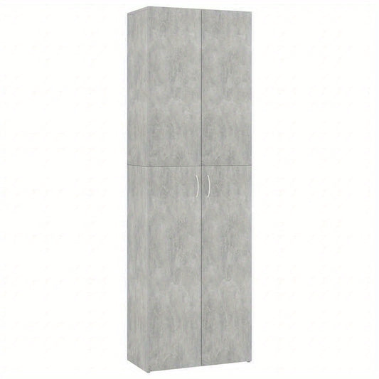 Ladekast Grijs – Opbergkast Bureau – Archiefkast – Kast Met Laden – Werkplek Organizer – 3 Laden En Planken – Robuust Metalen Frame