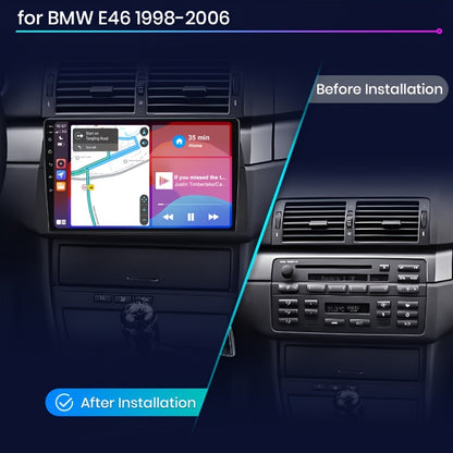 Multifunctionele 2 Din Autospeler – Autoradio – Multimedia Systeem – Touchscreen – Navigatie – WiFi Variant 2GB 64GB – 9 Inch IPS Scherm – Draadloos CarPlay & Android Auto