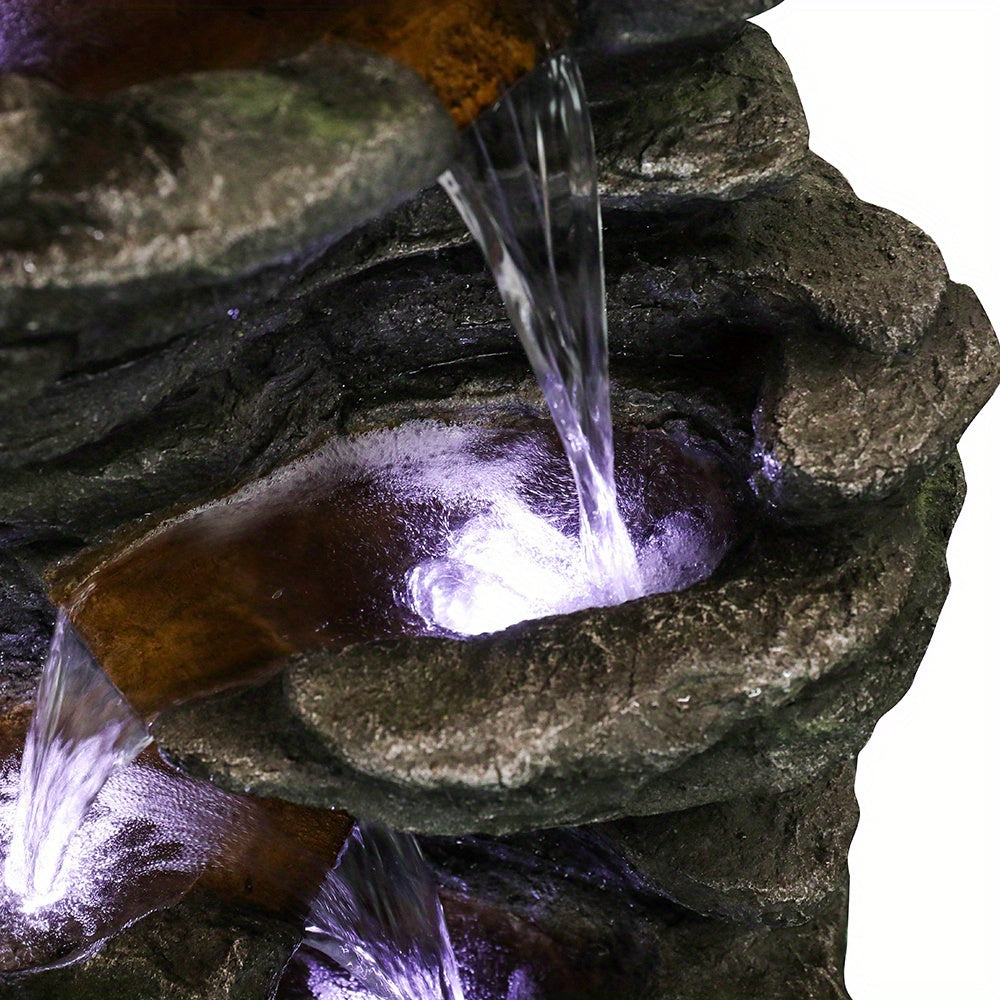 Waterornament – Tuinfontein – Buitenfontein – Fontein – Tuindecoratie – 101 cm Hoog – Duurzaam Resin – Zonder Elektriciteit