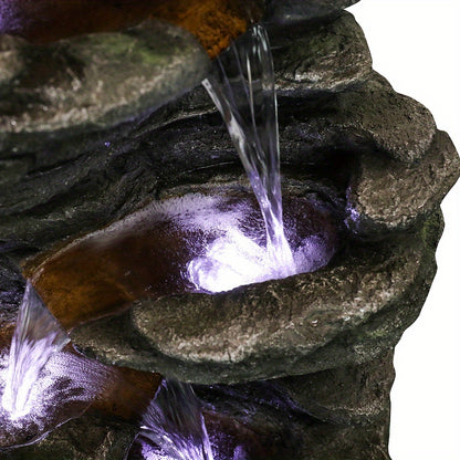 Waterornament – Tuinfontein – Buitenfontein – Fontein – Tuindecoratie – 101 cm Hoog – Duurzaam Resin – Zonder Elektriciteit