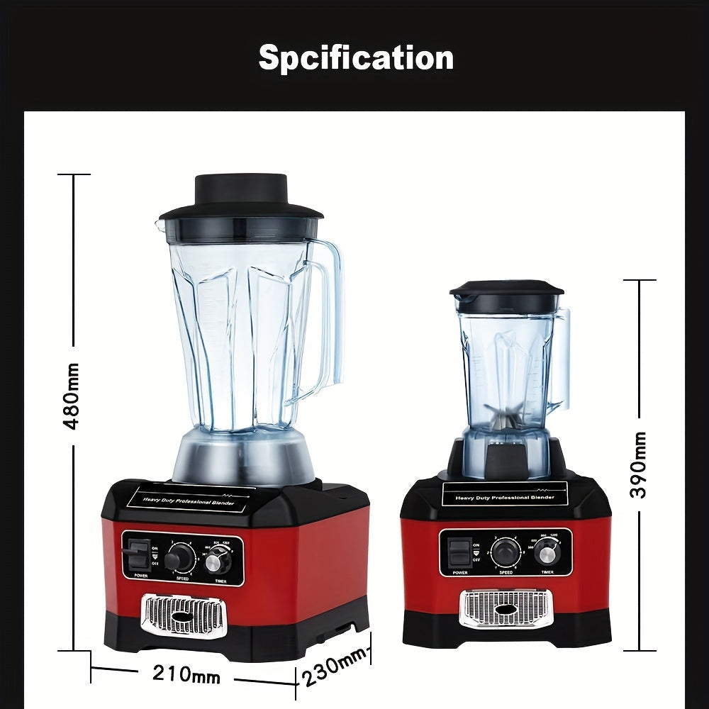 Blender – Smoothiemixer – Sapmaker – Keukenmachine – 2200W Motor – 2 Liter Kan