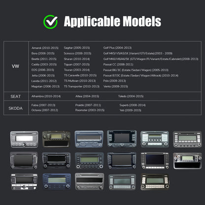 Autoradio – Multimedia Speler – Car Video Speler – Auto Stereo – 9 Inch IPS Scherm – Android 14 – Draadloos CarPlay & Android Auto
