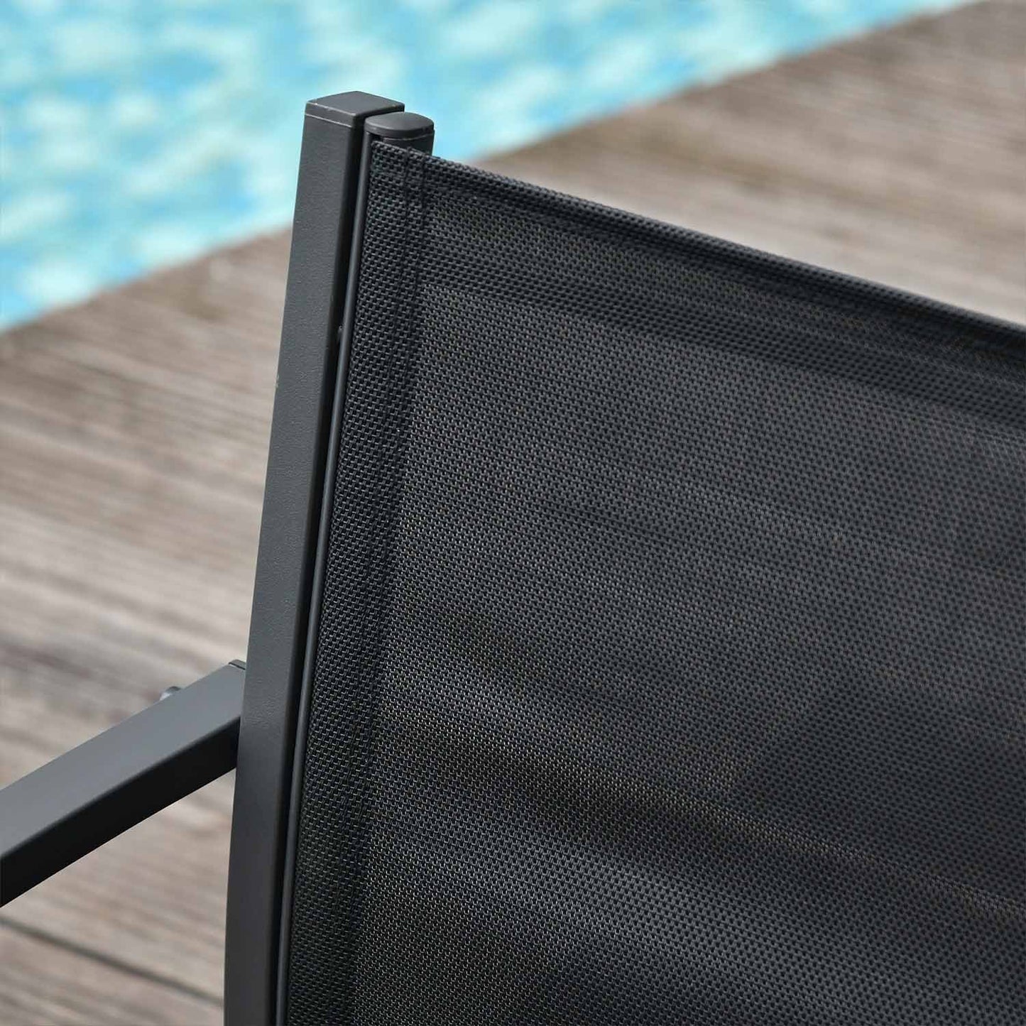 Tuinmeubelen – Loungeset – Zitgroep – Loungebank – Tuinset – Met Metalen Frame – Textilene Bekleding