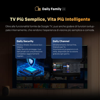 Smart TV – Televisie – QLED TV – 4K Ultra HD – Google TV – 43 Inch – 120Hz HSR Verversing – Dolby Vision HDR