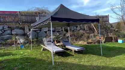 Pop Up Tent – Partytent – Vouwtent – Paviljoen – Voortent – 3,05x6,1 Meter – Verwijderbare Zijkanten