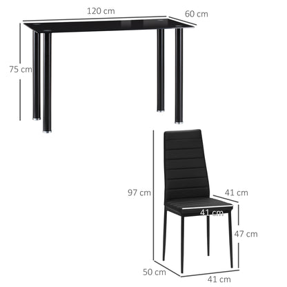 Eetkamerstoelen – Stoelen – Bistrostoelen – Keukenstoelen – Zitstoelen – Set van 2 – Linnen-Polyester Bekleding – Comfortabele Schuimrubber Zitting