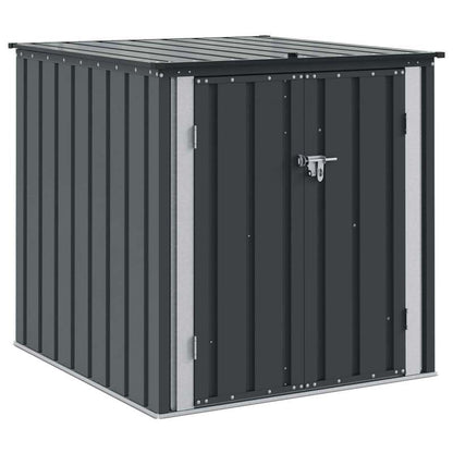 Tuinkist – Tuinbox – Tuinopslag – Opbergkist – Opbergbox – Zwart – Stalen Tuinkist – Ruim Formaat 101,5x107x100 cm