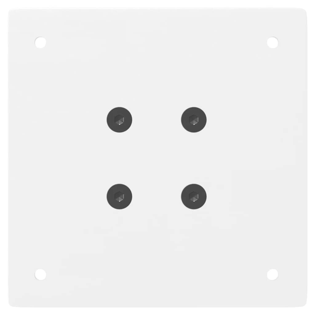 Eettafel – Tafel – Dinertafel – Tafelblad – Woonkamertafel – Massief Eikenhout – 220 x 100 x 74 cm – Gepoedercoat Stalen Poten – Verstelbare Voetjes