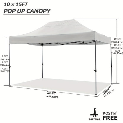 Pop-Up Partytent – Vouwtent – Tent Met Zijwanden – Buiten Shelter – 3 Afneembare Zijwanden – Aluminium Frame