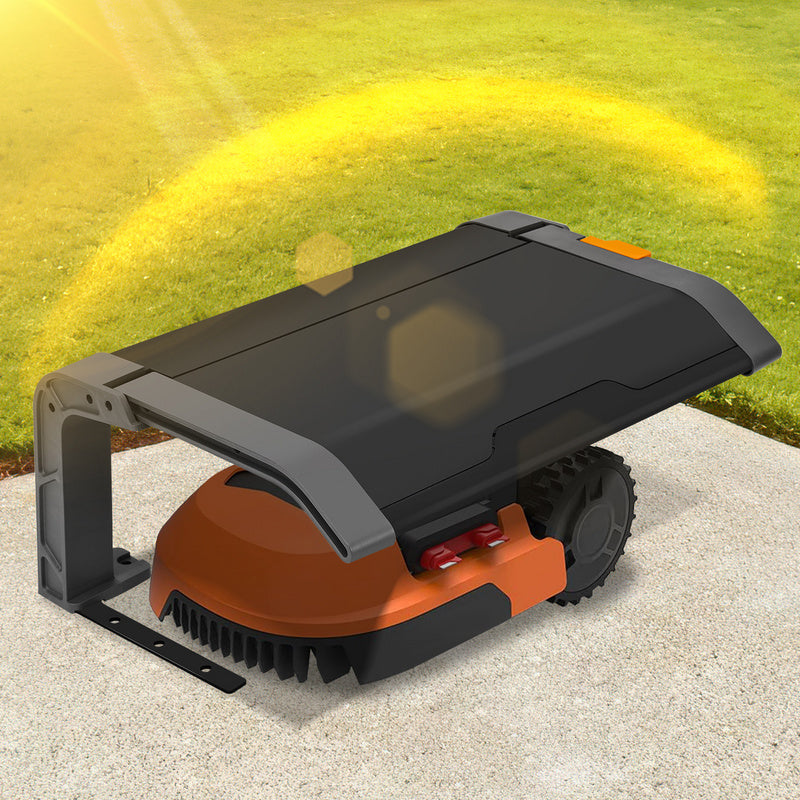 Lawn Mower Garage for Robotic Lawnmowers Folding Robotic Lawnmower Garage with Roof And UV Protection Ideal Against Rain And Hail Dimensions 72X56X36Cm