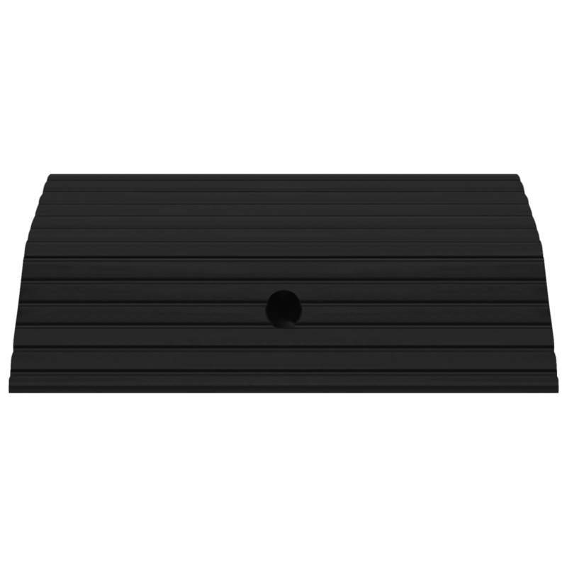 Drempelhulp – Drempelramp – Drempeloplossing – Toegangshelling – Rolstoelhelling – Set Van 3 – Rubber Met Antislip – 49x40x8 Cm
