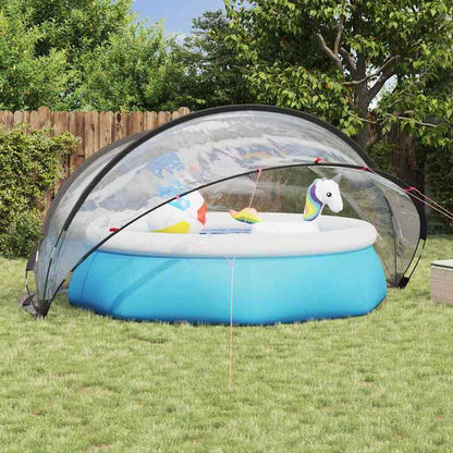 Doorzichtige Pool-Dome – Zwembad Overkapping – Zwembadhoes – Zwembad Bescherming – Zwembad Tent – Ovale Vorm – Duurzaam PVC – Geschikt Voor Alle Seizoenen
