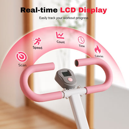 Stepper – Stepapparaat – Fitness Stepper – Home Trainer – Aerobic Stepper – Verticale Klimfunctie – Verstelbare Handgrepen & Pedalen – Draagvermogen Tot 136 kg – Roestvrij Stalen Frame