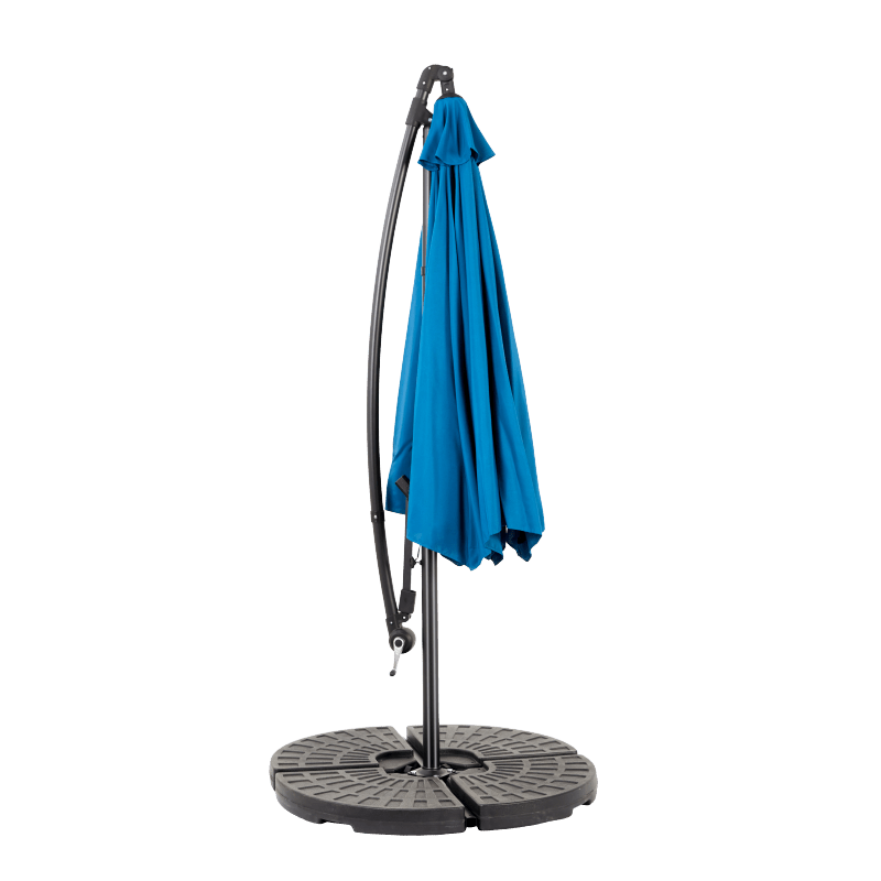 Grote Dubbelzijdige Parasol – Buitensparasoll – Tuinparasol – Terrasparasol – Zwembadparasol – 4,51 Meter Rechthoekig – Stalen Frame Met Crank