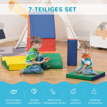 Zachte Bouwblokken – Speelblokken – Stapelblokken – Foam Blokken – Kinderspeelgoed – Kleurrijk – Veilig Foam Materiaal – Eenvoudig Schoon Te Maken