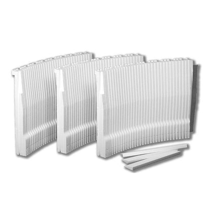 Badkuip Bekleding – Badombouw – Badkuip Omranding – Badkuip Afwerking – Hoekbad Omkasting – Lichtgewicht Styropor – Direct Te Betegelen – Universele Pasvorm – Stevig Met Mesh Versteviging