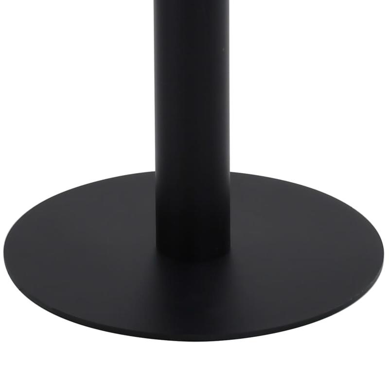 Bistrotic dark brown 50x50cm MDF This bistro-style table is stylish and will be the focal point of your decor. It can also be used as a dining table. Practical and durable, it cleans easily with a damp cloth.,  Chic Decor, St