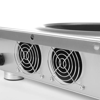 Inductiekookplaat – Inductiekookplaat Vrijstaand – Wokplaat – Elektrische Kookplaat – 3500W – Roestvrij Staal – Touch Bedieningspaneel