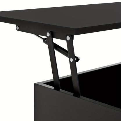 Salontafel Verstelbaar – Koffietafel – Woonkamertafel – Bijzettafel – Lift-Top Tafel – Verstelbare Hoogte – Stevig Stalen Frame – Geen Montage Nodig