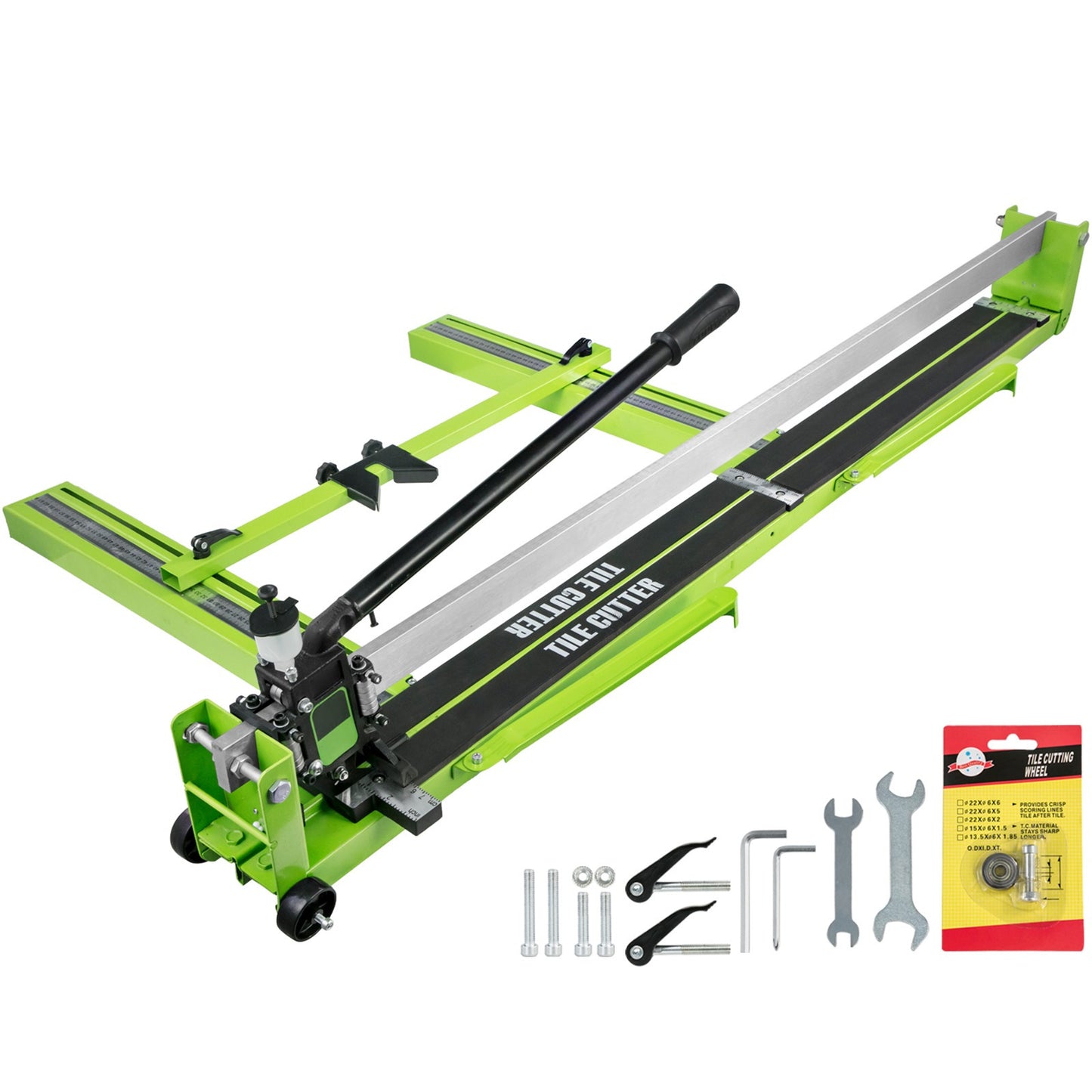 Tegelknipper – Tegelsnijder – Tegelsnijmachine – Handmatige Tegelknipper – Keramische Tegelknipper – Stalen Frame – Lasergeleider & Extra Snijwieltje