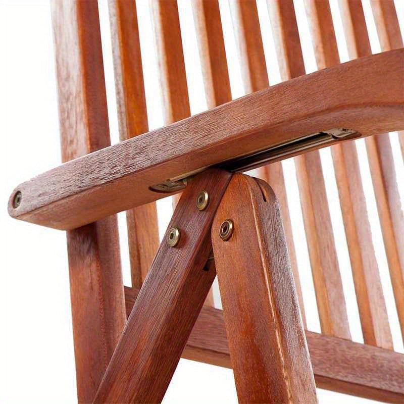 Tuinstoelen – Inklapbare Stoelen – Buitenstoelen – Acaciahouten Stoelen – Ergonomisch Design – Duurzaam En Stevig