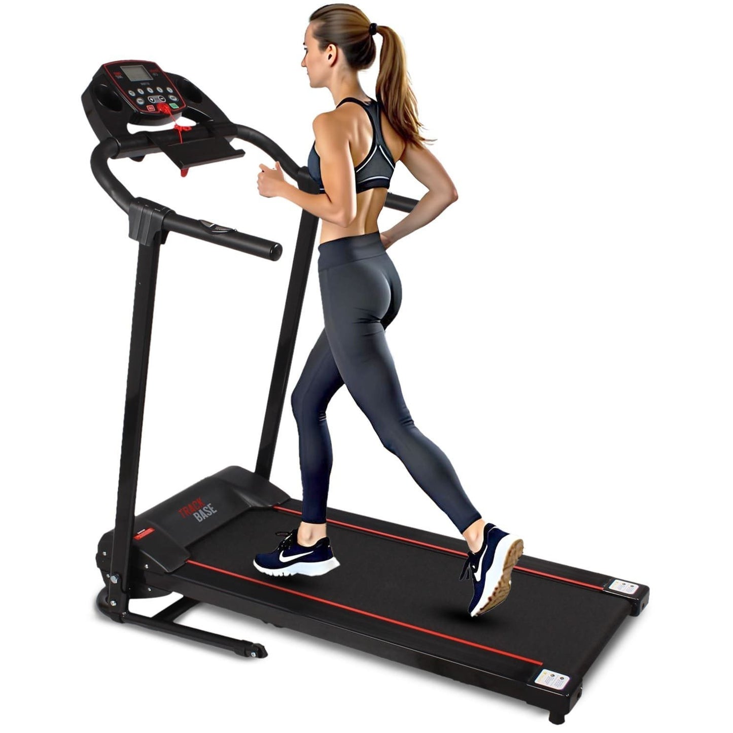 Loopband – Treadmill – Hardloopband – Wandelband – Fitnessapparaat – Inklapbaar Design – Aluminium Behuizing – LCD Display – Bluetooth Connectiviteit