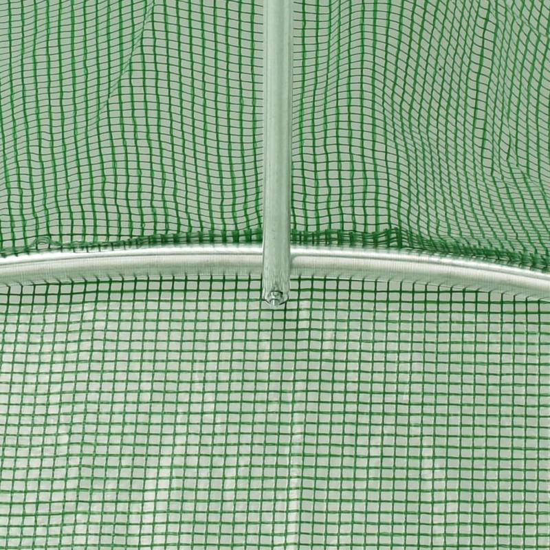 Kweekkas – Kas – Tuinkas – Groentekas – Serre – 13,5 m² – Duurzaam kunststof frame – 2 Meter Hoog