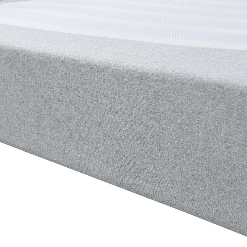 Tweepersoonsbed – Bedframe – Slaapbank – Gestoffeerd Bed – Opbergbed – Donkergrijs – 160x200 cm – Stabiel Multiplex Frame – Afneembare Wasbare Polyester Hoes