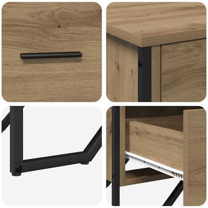 Oak Chest of Drawers - Modern 6-Drawer Heavy-Duty Storage Cabinet with Lockable Doors-Like Drawers, Oak Wood ( Assembly Required), -Standing Organizer for Bedroom, Living Room, Office - Sturdy Modern Furniture, Storage Cabine