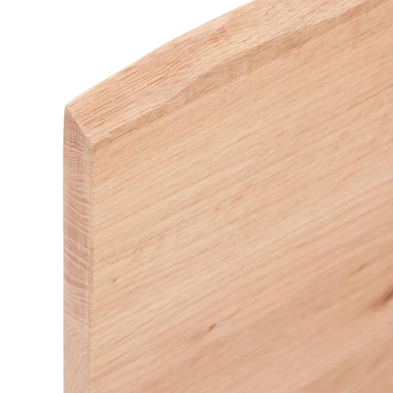 Solid Wood Oak Veneer Table Top - Light Brown Modern Minimalist Large Rectangular Desk Surface, 203.2cm x 127.0cm x 5.08cm Thick, Easy Assembly, Durable & Sturdy for Kitchen, Dining, Home Office, Coffee Table - Versatile Indo