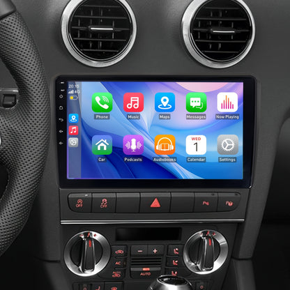 Android 15 Autoradio – Multimedia Speler – Navigatiesysteem – Touchscreen Radio – Carplay Unit – 9 Inch IPS Scherm – CAN Bus Support – Inclusief Microfoon & AHD Achteruitrijcamera