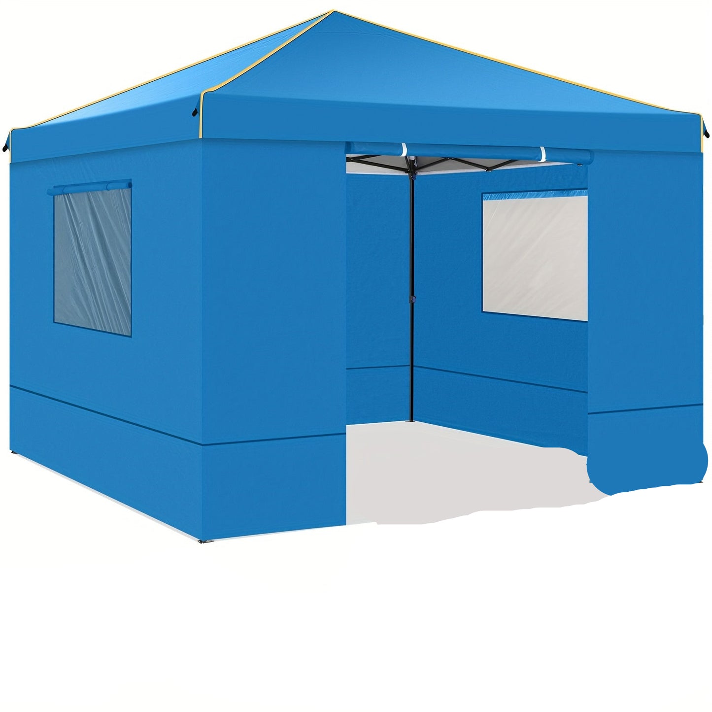 Opvouwbare Partytent – Canopy Tent – Vouwtent – Tuinkamer – Pagodetent – Blauw – 3x3 Meter – Stevig Aluminium Frame – Snel Opzetten