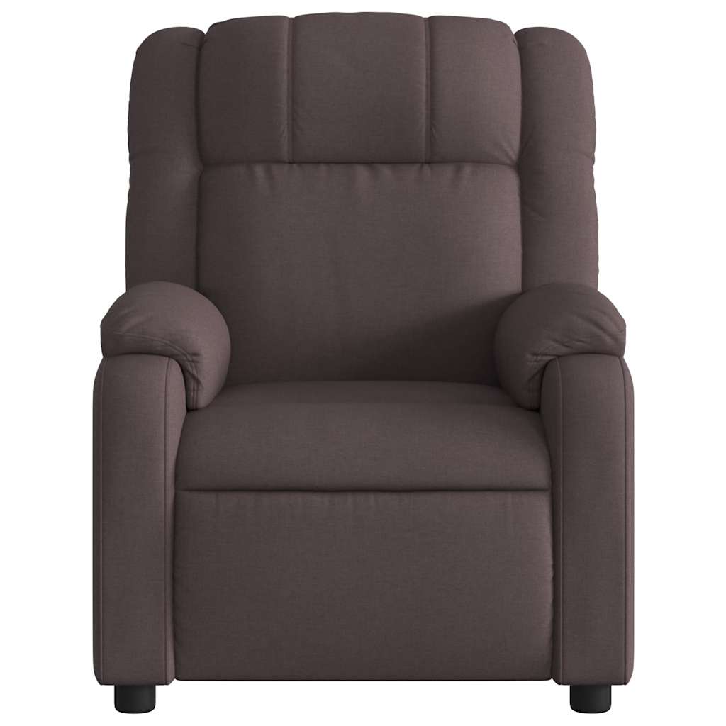 Massagestoel – Relaxstoel – Massagefauteuil – Ontspanningsstoel – Elektrische Massagestoel – Verstelbaar tot 135° – 6 Massagepunten met USB-aansluiting – Donkerbruin