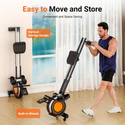 Roeimachine – Roeitrainer – Fitness Roeier – Cardio Machine – Workout Apparatuur – Compact Ontwerp – Duurzaam Wolfraamstaal