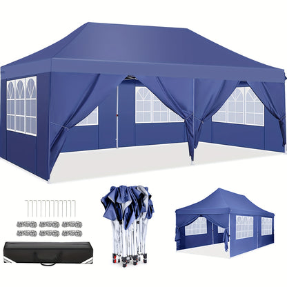 Pop-Up Tent – Vouwtent – Partytent – Markttent – Evenemententent – 3,05x6,1 Meter – Aluminium Frame