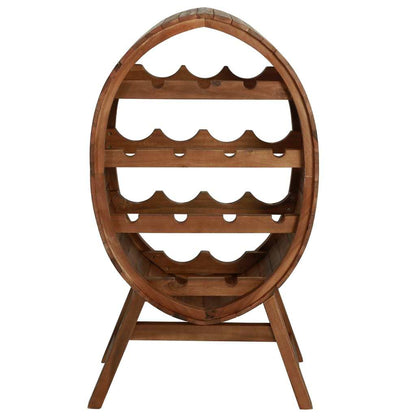 Wijnrek – Flessenrek – Wijnhouder – Wijnmeubel – Wijnopslag – 13 Flessen – Massief Acaciahout – Compact & Stabiel Design