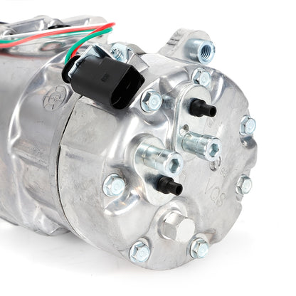 Airconditioning Compressor – Airco Pomp – Klimaat Compressor – Koelmiddel Compressor – R134a Variant – Geschikt Voor VW Audi Skoda – Duurzaam Aluminium – OEM 1J0820803K